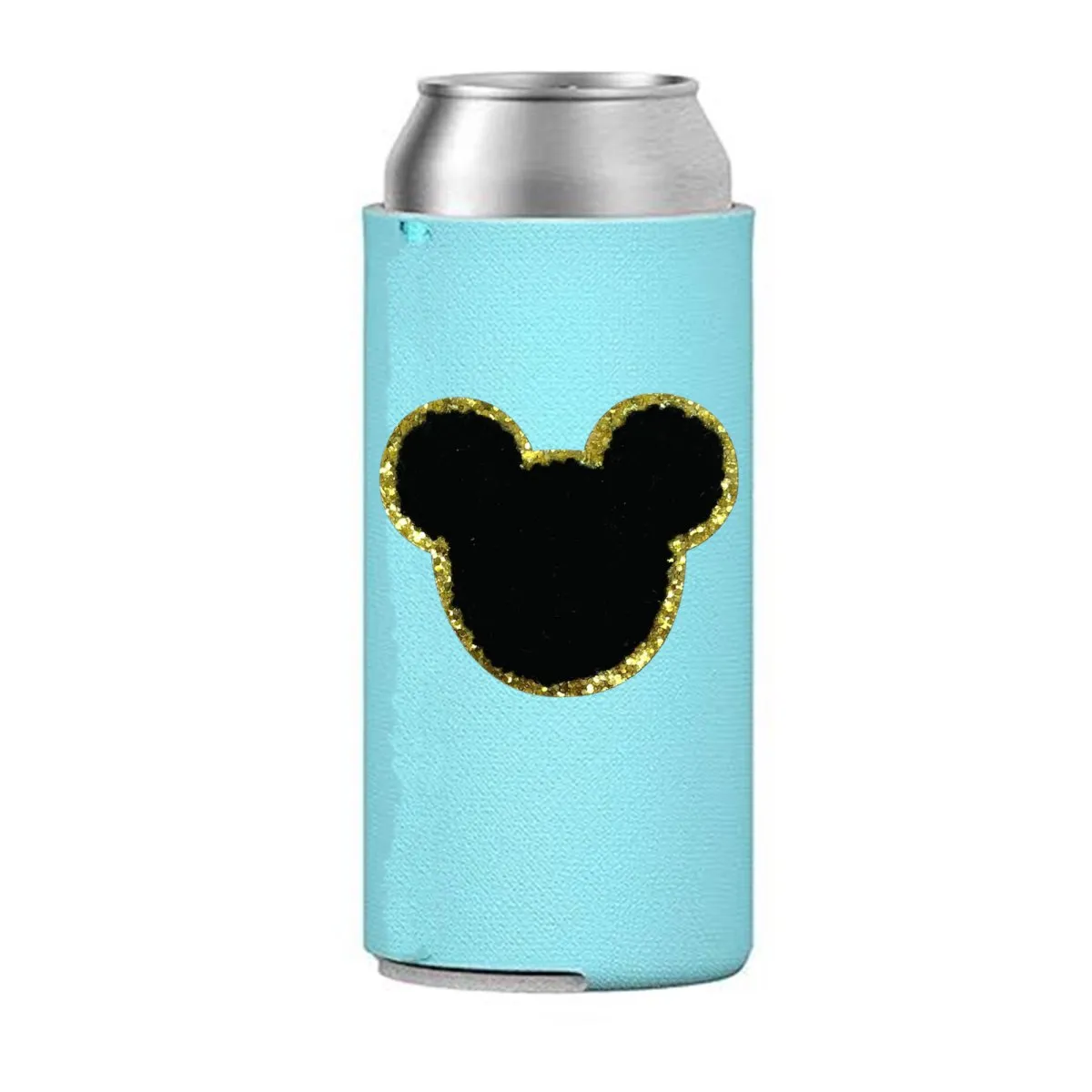 Letter Patch Icon Slim Can Koozie