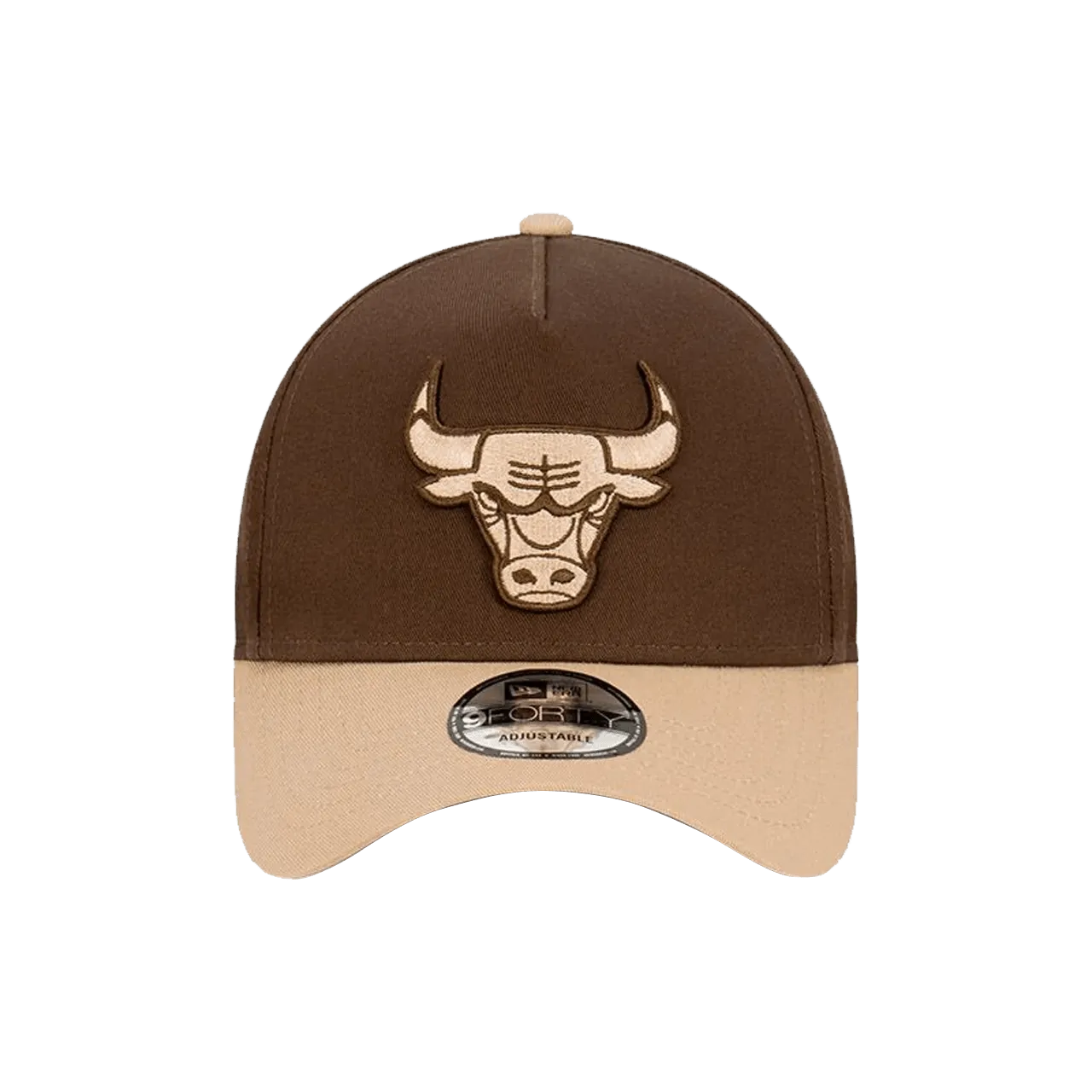 New Era Chicago Bulls Walnut K-Frame 9Forty Snapback Cap