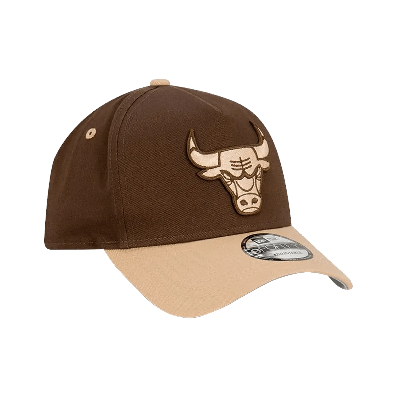 New Era Chicago Bulls Walnut K-Frame 9Forty Snapback Cap