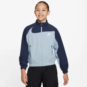 Nike Youth Sportswear Amplify Woven Full-Zip Jacket