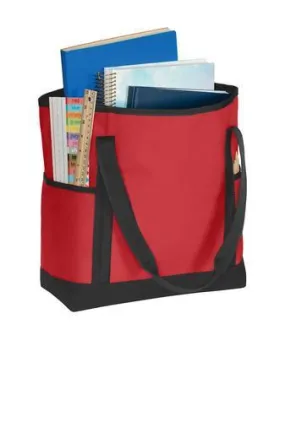 On-The-Go Polyester Canvas Tote Bag