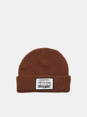 Pass-Port Shippin Steel Beanie - Choc