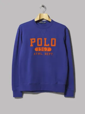 Polo Ralph Lauren Vintage Longsleeve Fleece (Heritage Royal)