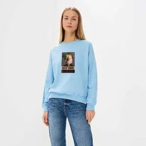 Polo Republica Women's Billie Eilish Printed Fleece Sweatshirt