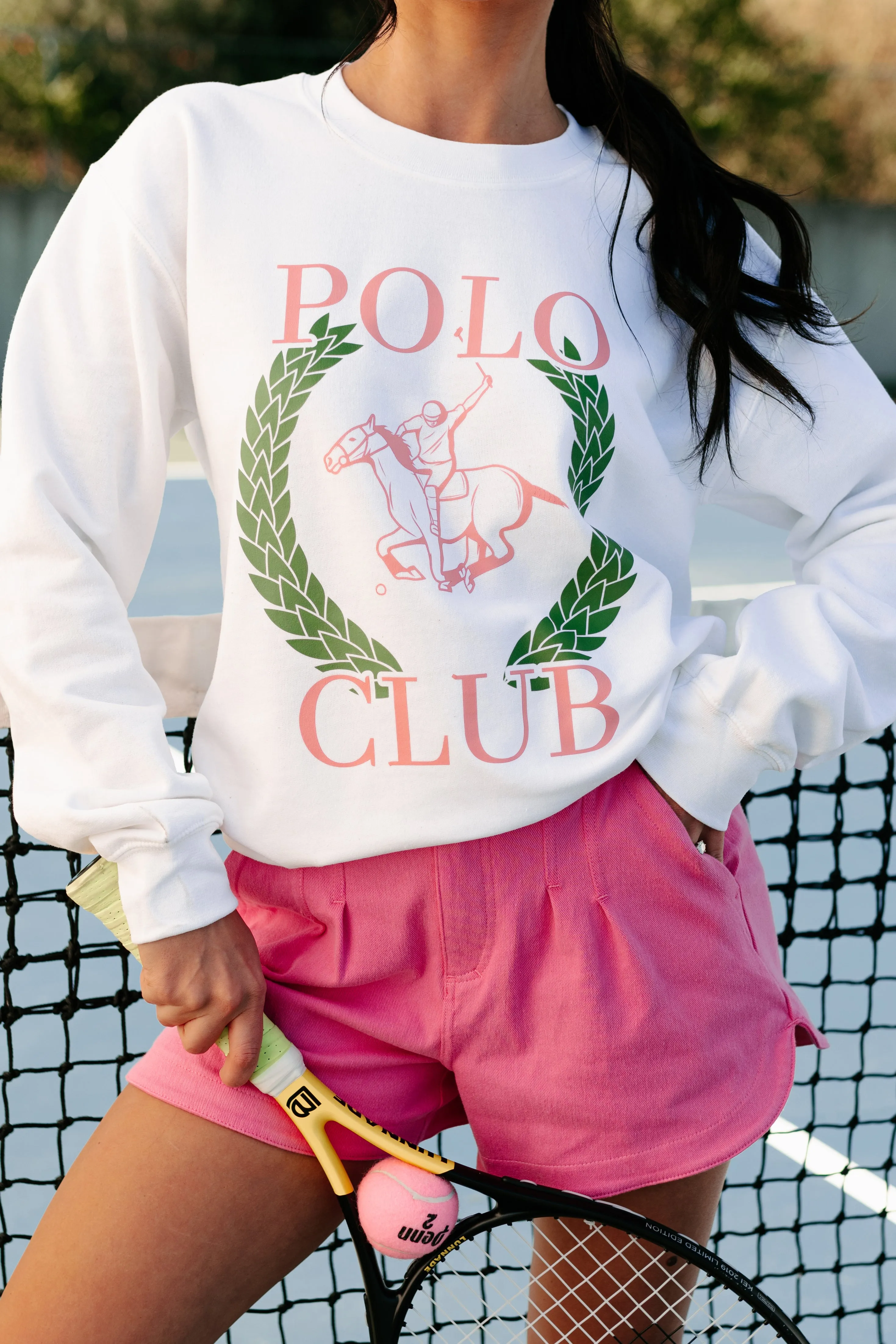 "Polo Club" Graphic - Multiple Shirt Options (White) - Print On Demand