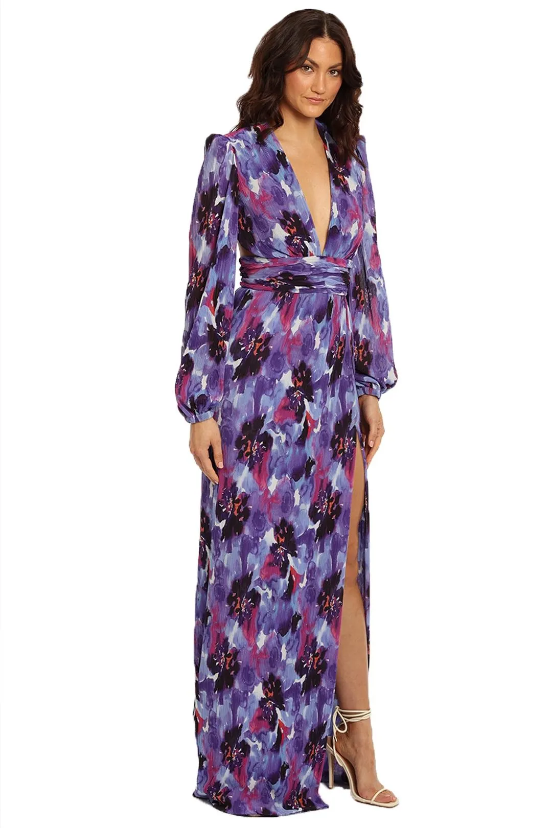 REBECCA VALLANCE Purple Rain Gown - RRP $999