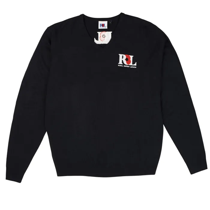 Royal British Legion V-Neck Jumper