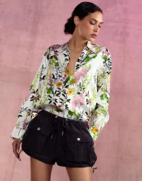 Secret Garden Silk Shirt