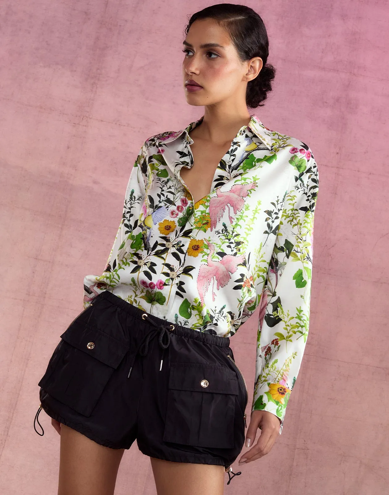 Secret Garden Silk Shirt