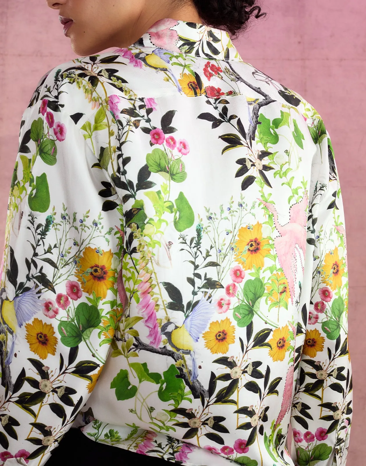 Secret Garden Silk Shirt