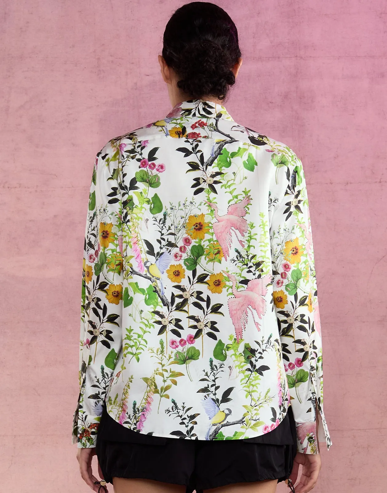 Secret Garden Silk Shirt