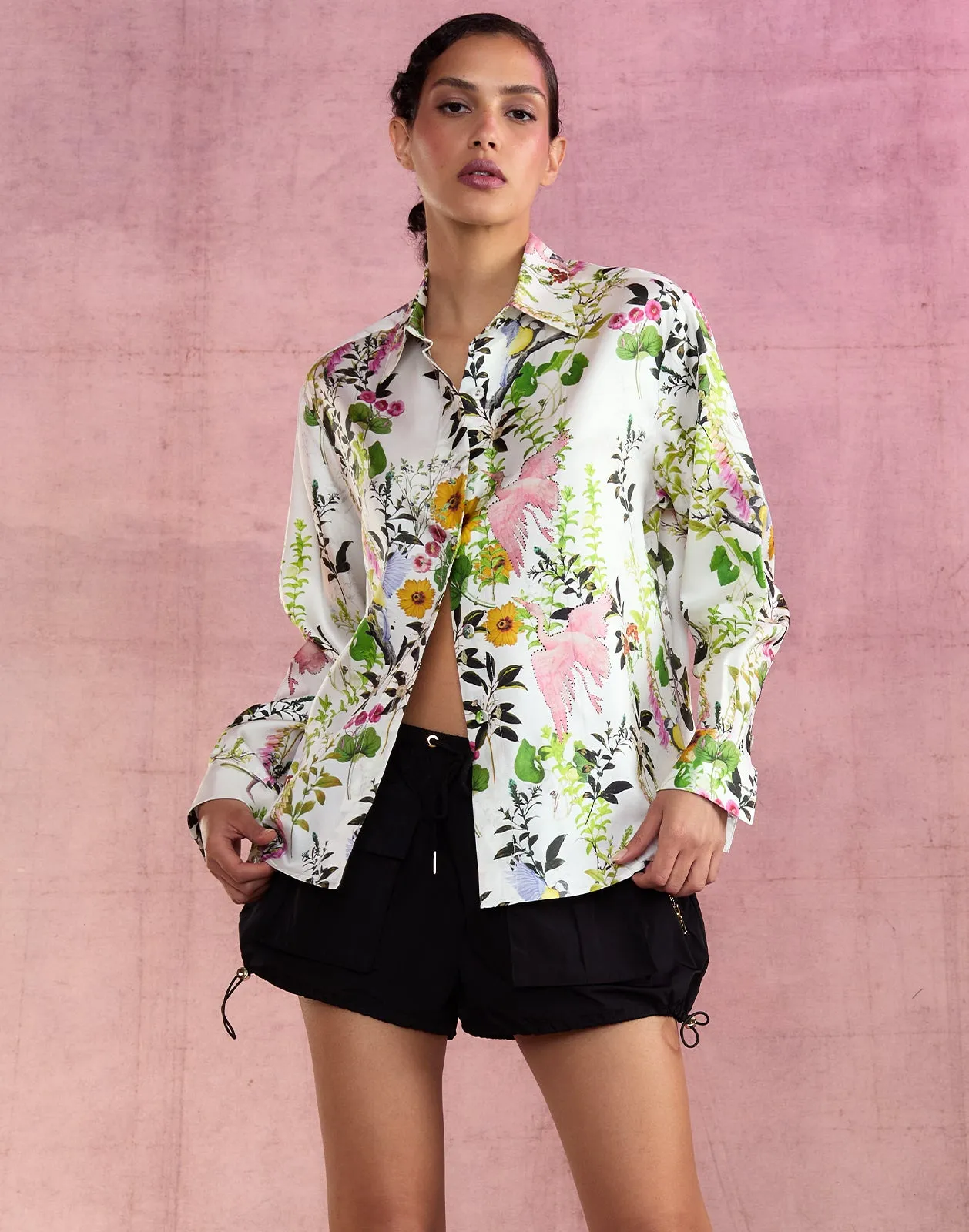 Secret Garden Silk Shirt