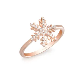 SNOWFLAKE DIAMOND RING