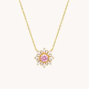 Snowflake Gold Necklace W.