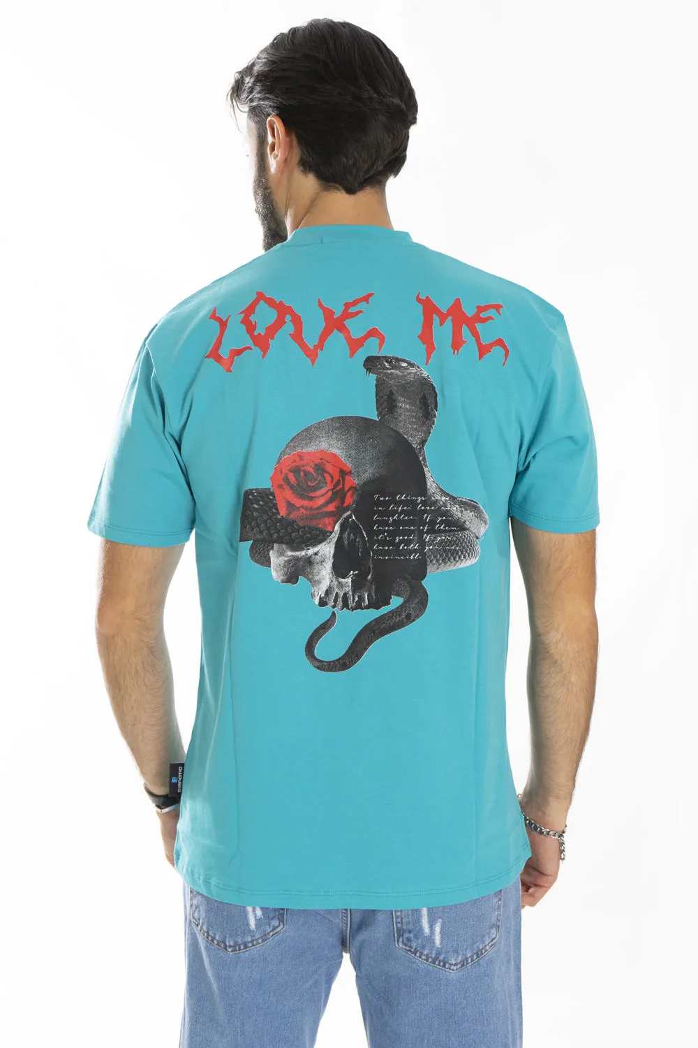 T-Shirt Uomo Stampa Love Me Art. Ts194