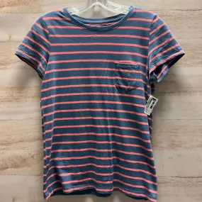 Top Short Sleeve By Universal Thread In Striped Pattern, Size: Xs