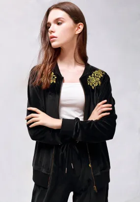 Velvet Embroidery Jacket