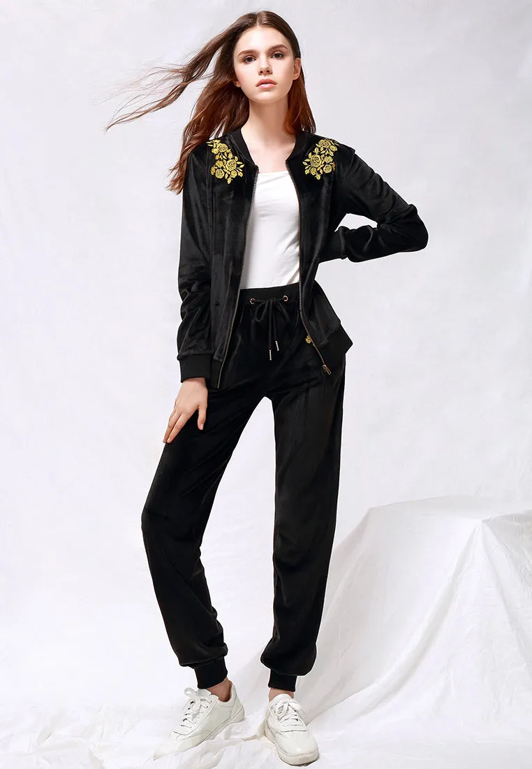 Velvet Embroidery Jacket